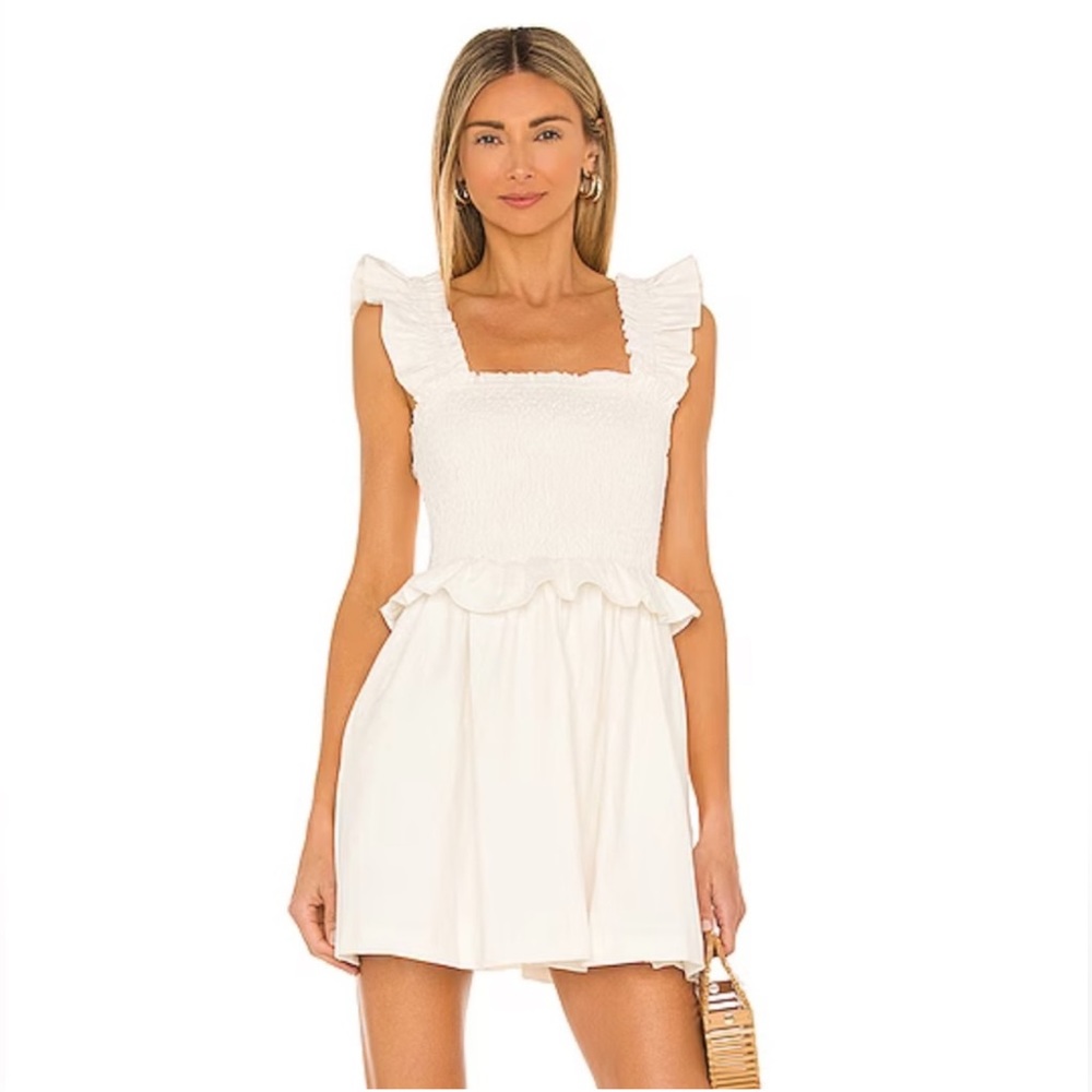 Tularosa Hillary Mini Dress in Ivory